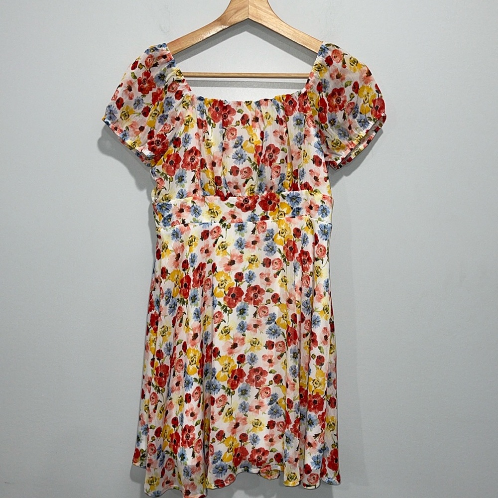 Trixxi Girl size 14 Floral Dress NEW